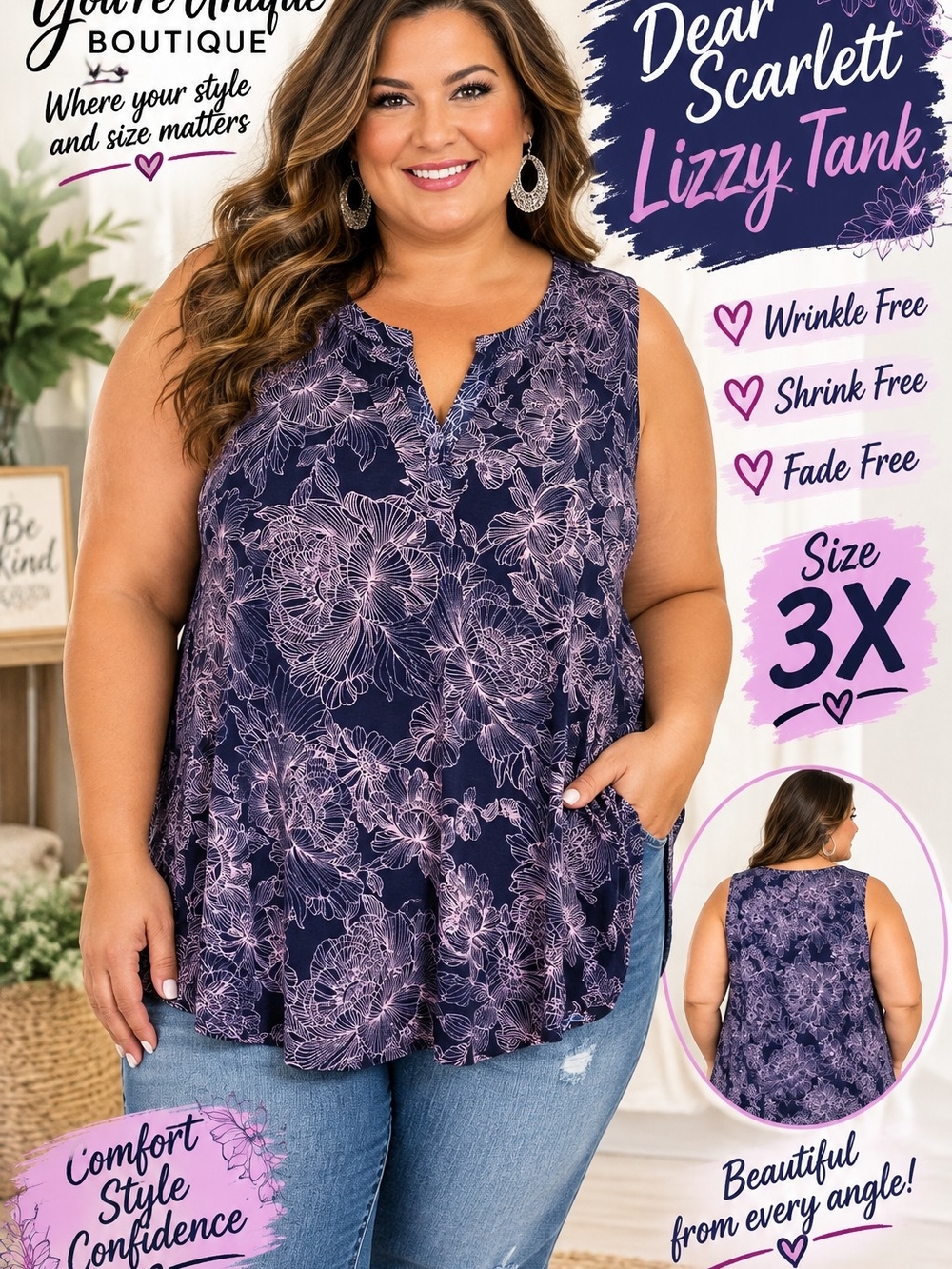 Dear Scarlett Lizzy Tank